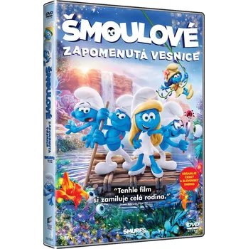 DVD film Šmoulové: Zapomenutá vesnice (2017)