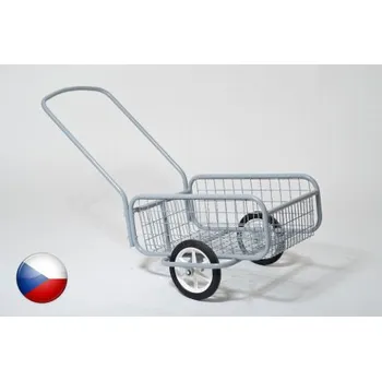 Dvoukolový ruční vozík Dvoukolový vozík 80kg, pogumovaná kola