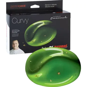 Nádoba na pečení Forma silikonová design Curvy 3D 960ml, 20x13, v.6,5cm