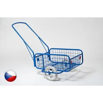 Dvoukolový ruční vozík Dvoukolový vozík 100kg, pogumovaná kola