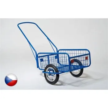 Dvoukolový ruční vozík Dvoukolový vozík 120kg, nafukovací kola 420mm