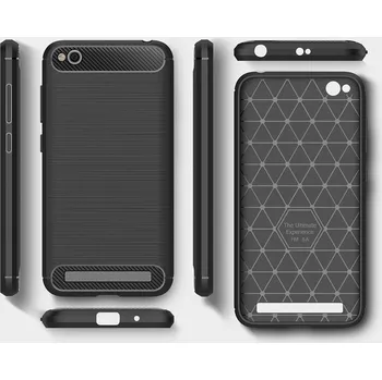 Pouzdro na mobilní telefon Pouzdro TVC Carbon pro Xiaomi Redmi 5A Barva: Černá