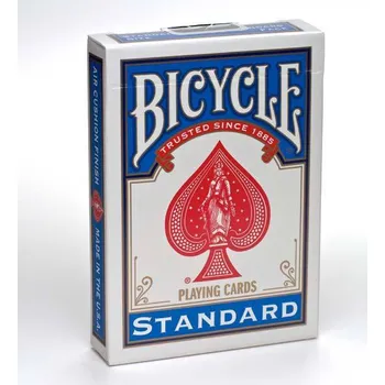 Poker USPCC Oboustranné karty Varianta: Modrá / Modrá - celý balíček