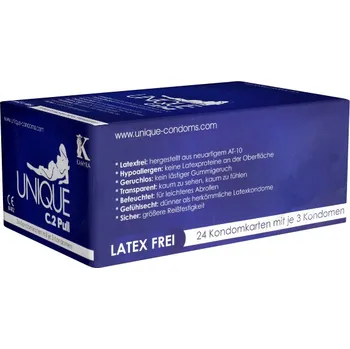 Kondom Kamyra Unique C.2 Pull 72 pack