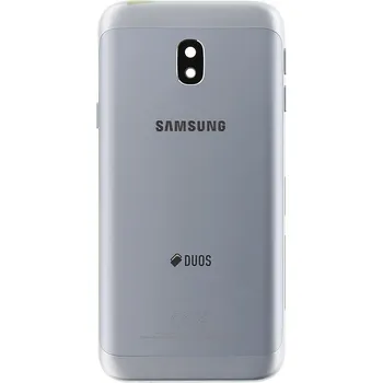 Samsung J330 kryt baterie stříbrný Náhradní kryt pro mobilní telefon Samsung J330 kryt baterie stříbrný