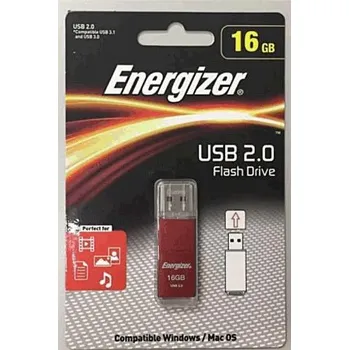 USB flash disk Energizer Classic Coloured Metal 16 GB (FUSSRC016R)