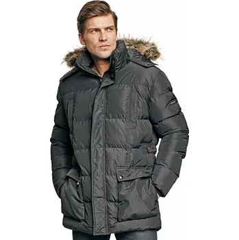 Ans Long Parka černá S Pánská parka Ans Long Parka černá S