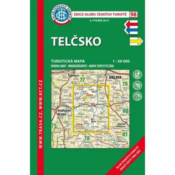 Telčsko (98) 1:50 000 - KČT