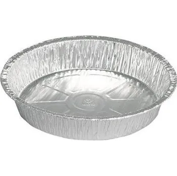 Jednorázové nádobí Talíř kulatý / miska ALU (1070 ml) pr. 21,4 x 4 cm (100 ks)