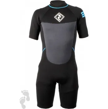 Neoprenový oblek Two Bare Feet Glider krátký dětský neopren modrý, Velikosti XL