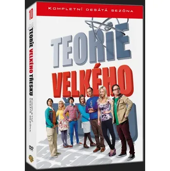 DVD Teorie velkého třesku 10. série 3 disky Seriál DVD Teorie velkého třesku 10. série 3 disky