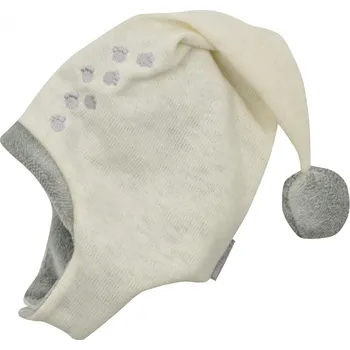 Čepice dvojitá skřítkovská čepice s bambulí