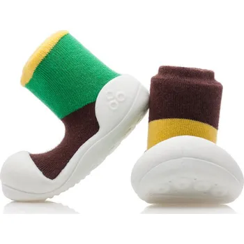 Capáčky první botičky Attipas Together brown