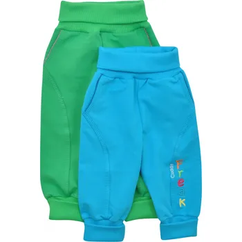 Kojenecké oblečení klučičí bavlněné tepláčky