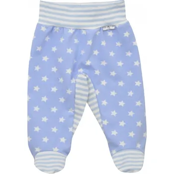 Dupačky světle modré hvězdičkové dupačky do pasu