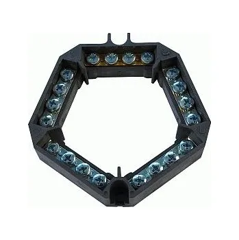 Instalační svorkovnice DS-3A, 5pól věneček velký