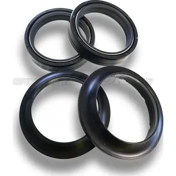 Těsnění pro motocykl Sada simerinků s prachovkami Tourmax FSD-037R 43x54x11