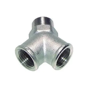 Fitinka Y - šroubení, 2x vnitřní/ vnější kónický 1/4" závit