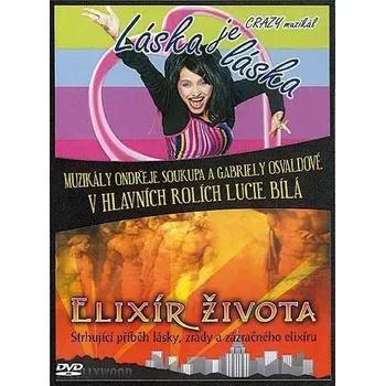 Česká hudba Láska je láska: Elixír života – Lucie Bílá [DVD]