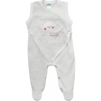 Dupačky šedé zavinovací dupačky vcelku