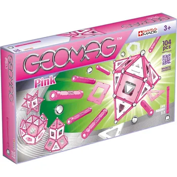 Stavebnice Geomag Geomag Pink 104 dílků
