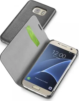 Pouzdro na mobilní telefon CellularLine Book Essential pro Samsung Galaxy S7 černé