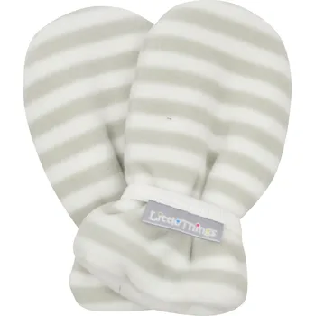 Rukavice šedé dvojité fleecové rukavičky