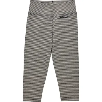 Dívčí legíny dětské bavlněné legíny v proužku