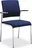 B2B Partner Wiro konferenční židle, modrá