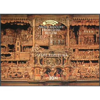 Poštovní známka Česká pošta (2008) A 582 ** - Česká republika - Třebechovický betlém