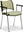 B2B Partner Smart konferenční židle chromované nohy s područkami, zelená