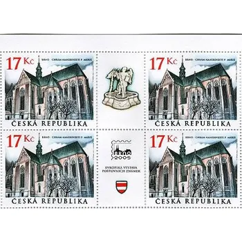 Poštovní známka Česká pošta (2004) PL 388 ** - Česká republika - Brno chrám