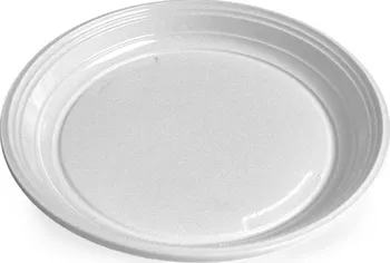 Party nádobí Gastro Talíř mělký jednorázový bílý 100 ks 