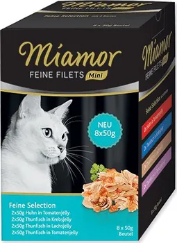 Krmivo pro kočku Miamor Feine Filets Mini multipack 400 g