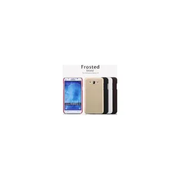 Pouzdro na mobilní telefon Nillkin Super Frosted Zadní Kryt + fólie GOLD zlatá barva pro Samsung J500 Galaxy J5