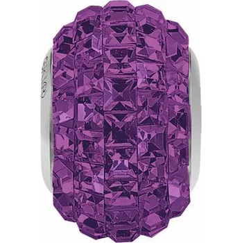 Náramek Přívěsek Square BeCharmed Amethyst (Korálek na stříbrný náramek)