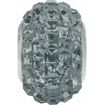 Náramek Přívěsek Square BeCharmed Black Diamond (Korálek na stříbrný náramek)