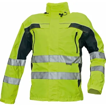 CERVA Ticino výstražná bunda žlutá, L
