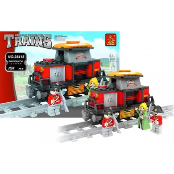 ostatní stavebnice Ausini Vlak 151 dílů