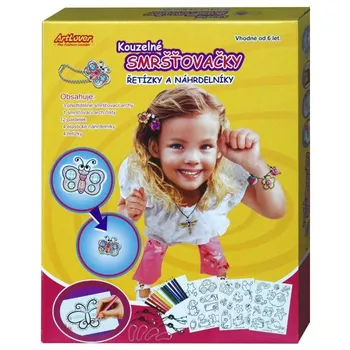 kreativní sada Smt Creatoys Smršťovačky řetízky a náhrdelníky