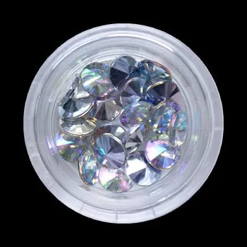 Přípravek na nehty Kamínky CRYSTAL AB 6mm