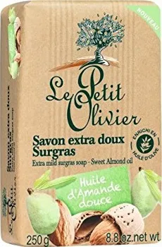 Mýdlo Le Petit Olivier Extra jemné přírodní mýdlo Mandlový olej 250 g