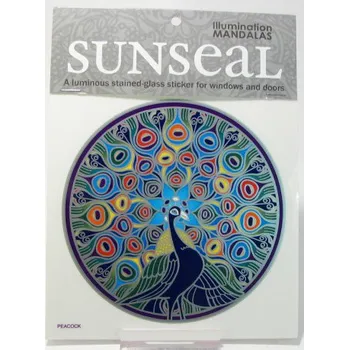 Okenní mandala Páv