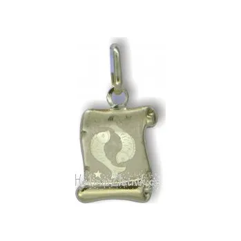 Souprava šperků zlatý přívěsek znamení ryby 30.10.014