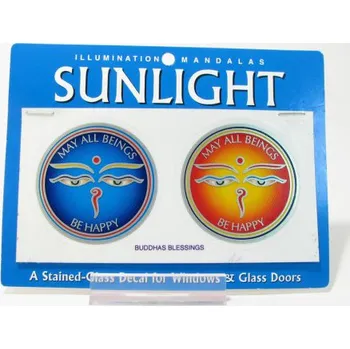Okenní mandaly Buddhovo požehnání