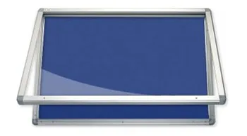 tabule 2x3 Venkovní vitrína s horizontálním otevíráním 75 x 101 cm