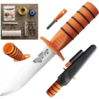 lovecký nůž Cold Steel Survival Edge oranžový