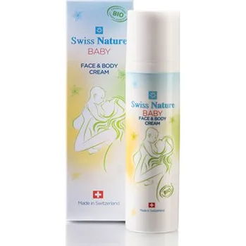 Swiss Nature Baby krém na obličej a tělo 75 ml