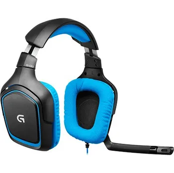 Sluchátka Logitech G430 modro-černá