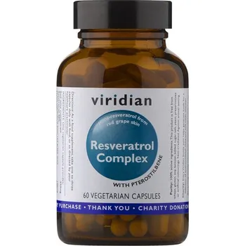 Viridian Resveratrol complex 60 kapslí